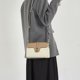 thumbnail image 5 of Nuevo bolso de cuero para mujer, color contrastante, sencillo, a juego, pequeño bolso cuadrado, bolso de piel de vaca con capa para la cabeza, bolso bandolera de un solo hombro, 5 of 5