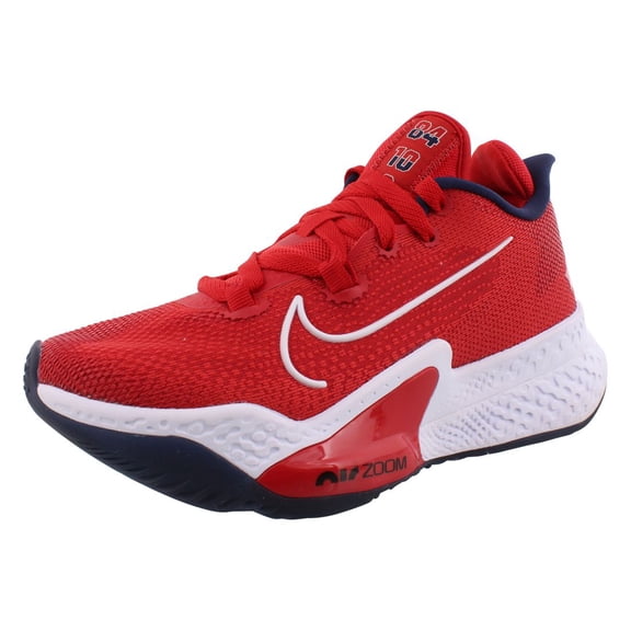 Nike Air Zoom Bb Next Unisex Shoes Size 4.5, Color: Sport Red/White/Obsidian