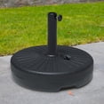 thumbnail image 2 of Classic Accessories 50 lb Black Plastic Patio Umbrella Bases, Durable, 2 of 7