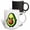 Multicolor, variant on 3drose, Cute Colorful Kawaii Avocado, 11oz Mug