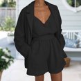 thumbnail image 3 of Conjunto a juego de pantalones cortos para mujer Trajes de viaje de verano Temperamento Traje de vacaciones FLhrweasw Nuevo, 3 of 9