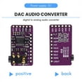 thumbnail image 2 of PCM5102 I2S IIS Module Décodeur Audio Numérique DAC Stéréo Convertisseur Numérique-Analogique Module Vocal pour Raspberry Pi, 2 of 6