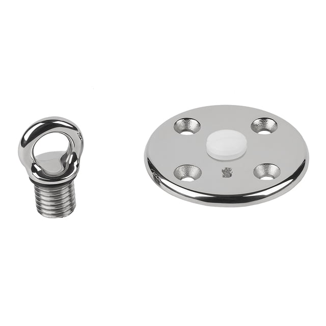 Conjunto de placa de cubierta Schaefer con ojal extraíble con 16 mm de ancho