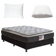 thumbnail image 1 of Colchón Queen Size Spring Air Omega + Box Black + 1 Protector + Almohada de Osos, 1 of 9
