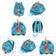thumbnail image 1 of Bolso Lindo Dibujos Animados Dinosaurio para Bebés Mochila Mochila, 1 of 7
