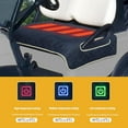 thumbnail image 3 of Heated Golf Cart Seat Cover, Heated Seat Cushion & Waterproof Soft Towel Blanket, Universal Fit for Most Golf Carts with All-Weather Protection and Easy Installation, 3 of 18