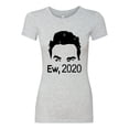 thumbnail image 2 of Ew 2020 Funny Creek David Alexis Moira Fan Gift Pop Culture Womens Slim Fit Junior Tee, Heather Grey, Medium, 2 of 3