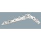 thumbnail image 1 of GUÍA DEFENSA eje trasero - Compatible con Nissan Altima 2013 - 2016 Pasajero GEN Genérica ., 1 of 4