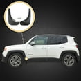 thumbnail image 2 of Red Hound Auto Heavy Duty Molded Mud Flaps Compatible with 2015-2019 Jeep Renegade Splash Guards Front 2pc Set (Will not fit Trailhawk) 82214127, 2 of 7