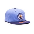 thumbnail image 3 of Manchester City - Swingman Flat Peak Snapback Hat (Fan Ink), 3 of 4