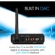 thumbnail image 5 of B2 aptX HD True Hi-Fi Bluetooth v5.1 Audio Receiver, Built-in TI DAC for Analog Stereo RCA Ouut, Enhaed Working Range, Digital Coaxial & Optical Ouuts, 5 of 5