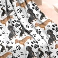 thumbnail image 3 of Dachshund Footprint Blanket,Comfortable Soft Lamb Wool Throw Blanket,All Season,Warm Lightweight Blankets for Sofa Bed Couch Living Room Chair,50"x60", 3 of 4