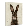 thumbnail image 2 of Stupell Industries Brown European Rabbit Hare Portrait Painting Canvas Wall Art Design by Ethan Harper, 24" x 30", 2 of 5