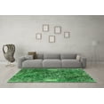 thumbnail image 3 of Ahgly Company Indoor Rectangle Oriental Green Industrial Area Rugs, 5' x 8', 3 of 4