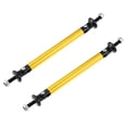 thumbnail image 1 of Unique Bargains 1pair 100mm 3.94' Splitter Support Rods Adjustable Front Rear Bumper Lip Splitter Strut Rod Tie Support Bars Gold Tone, 1 of 6