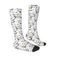 thumbnail image 3 of Balery Dachshund Dog Puppy Printed Novelty Socks Men's Women's Crew Socks Sports Socks Knee High Socks Cotton Socks Quirky and Cool Socks, 3 of 9