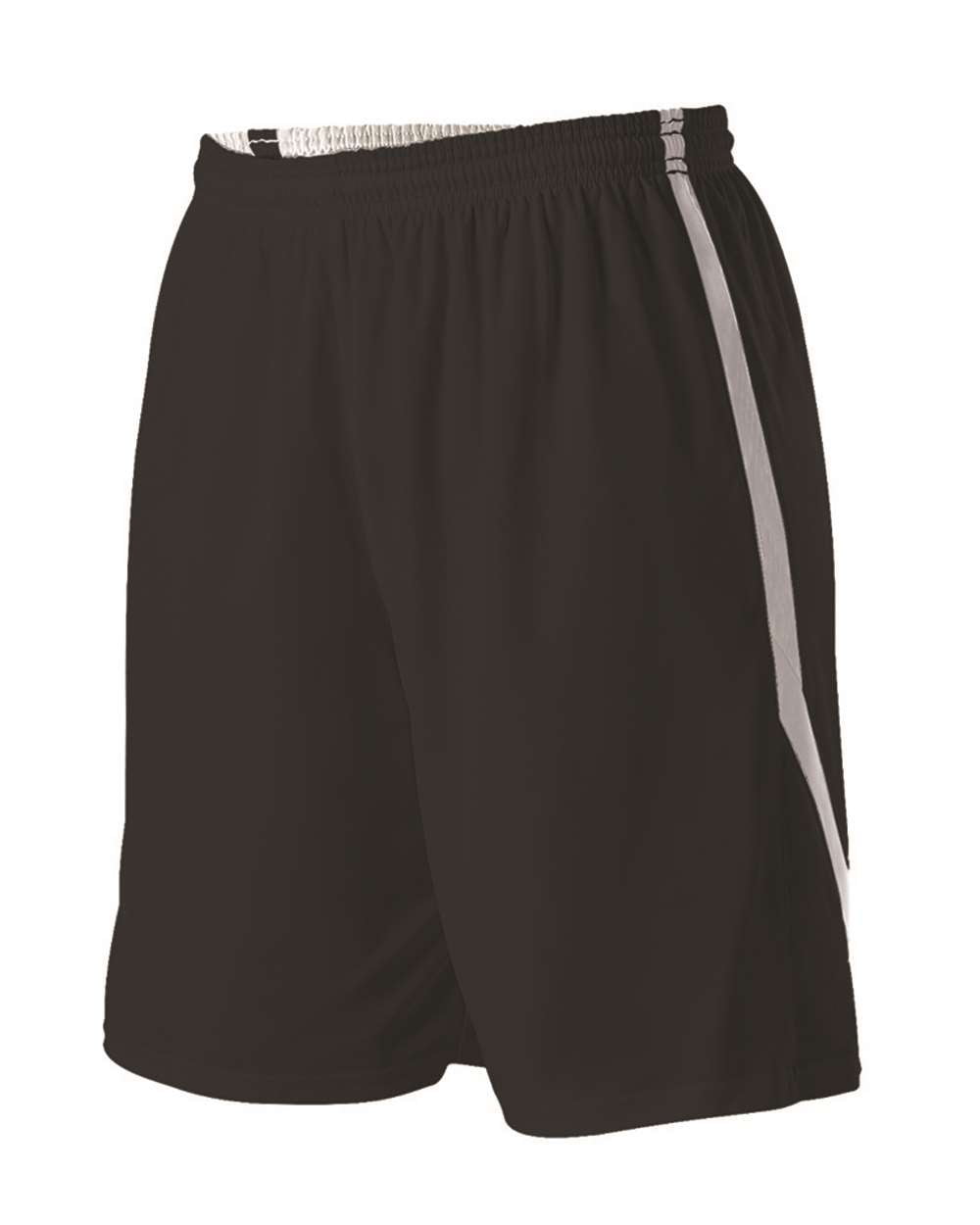 Alleson Athletic Women's Reversible Basketball Shorts Color Black