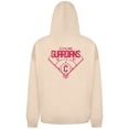 thumbnail image 3 of Men's Levelwear Khaki Cleveland Guardians Uphill Primary Full-Zip Hoodie, 3 of 3