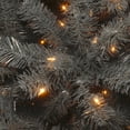 thumbnail image 2 of National Tree Company 7 ft. Pre-Lit Artificial Halloween Tree, Black, North Valley® Spruce, 500 Clear Lights, Includes Stand, 2 of 3