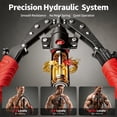 thumbnail image 3 of EAST MOUNT Chest Expander, 3-in-1 Hydraulic Twister Arm Trainer 15-Level 30-440LB Adjustable Resistance with Ab Roller for Chest, Arms & Core Strength Training at Home, 3 of 9