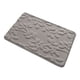 thumbnail image 2 of Tapete de baño antideslizante con diseño de hojas de color liso, absorbente y grueso, ideal para la entrada del baño, con agarre mejorado y almohadilla resistente al agua., 2 of 9