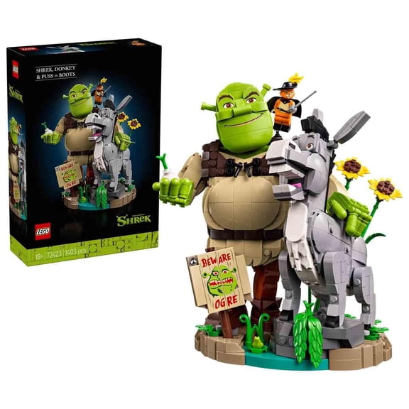 LEGO Shrek: Shrek, Donkey & Puss in Boots 72423 - Walmart.com