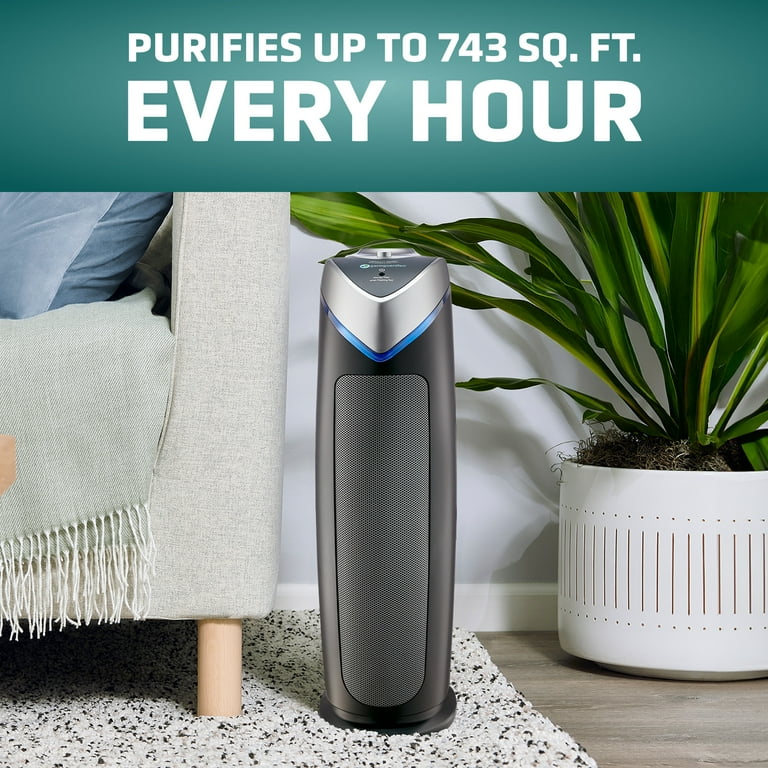GermGuardian HEPA Air Purifier, UV-C Cleaner, For Dust, Mold, 743