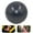 Black, variant on BESTSKY Exercise Ball,9.84in Workout Ball,Anti-Slip Pregnancy Ball,Gray