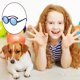 thumbnail image 4 of Gafas de sol perfke Redondas para niños Protección Azul, 4 of 5
