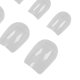 thumbnail image 3 of 500pcs Fake Nails Full Cover Natural Transparent Color False Nail Tips for DIY Nail Art, 3 of 5