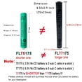 thumbnail image 3 of Batería de linterna OXWINOU compatible con Streamlight 75175, 3 of 7