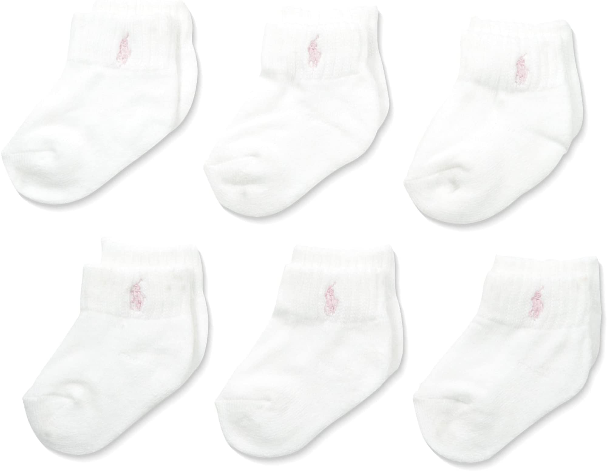 Polo Ralph Lauren Baby Girls Sport Quarter 6Pack Infant Walmart Canada