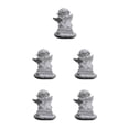 thumbnail image 1 of Baohd Gracieuse Résine Fille Ange Figurine Statue Décoratif Bureau Accent Écriture Pensée 5Set, 1 of 6
