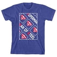 thumbnail image 5 of Superman Man of Steel Comic Book Logo Boy's Royal Blue T-shirt-S, 5 of 7