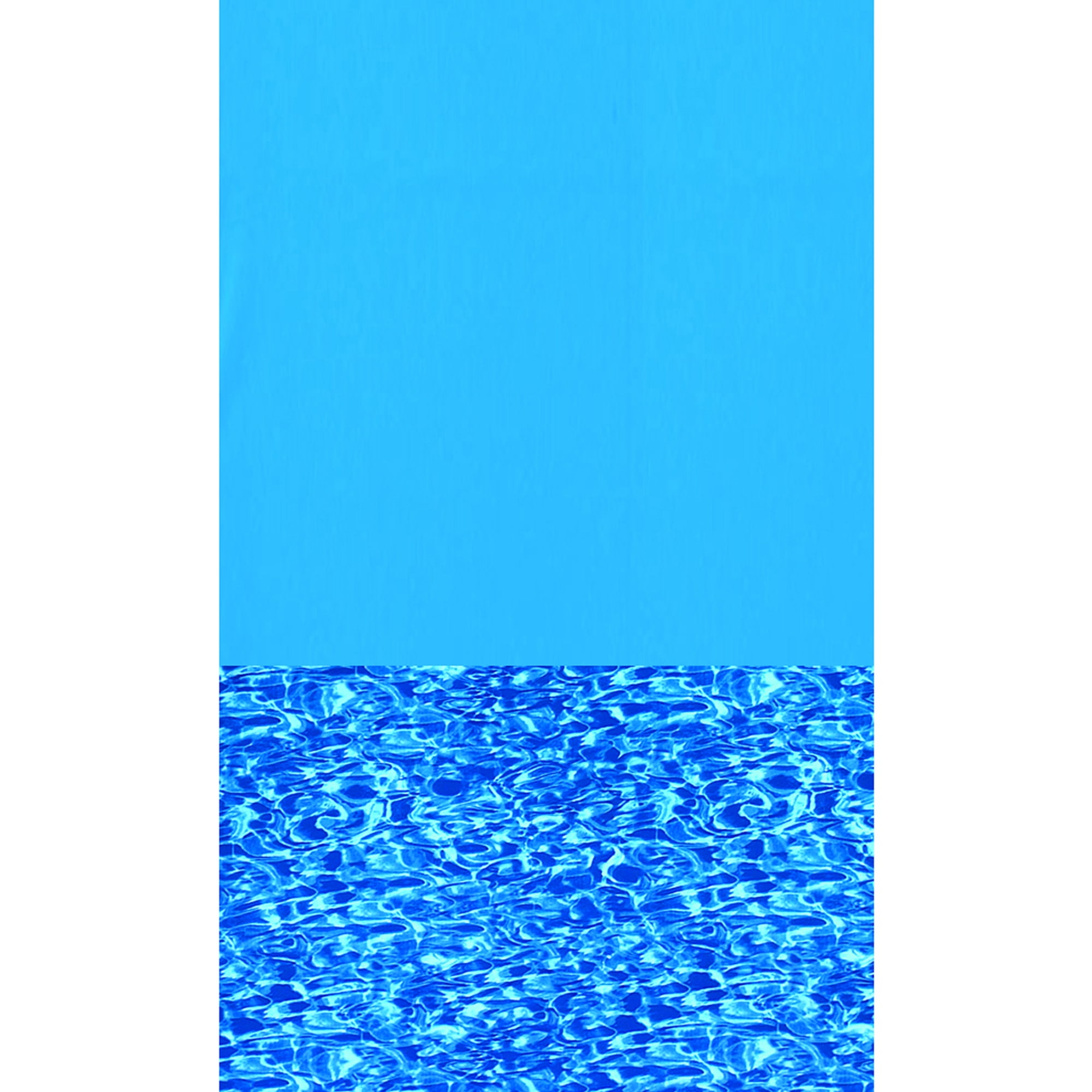 Swimline Blue Swirl Round Standard Gauge Overlap Liner