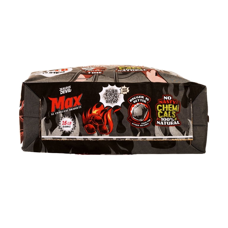 Jealous Devil Max XL 15 lbs - All Natural Hardwood Charcoal Pillow