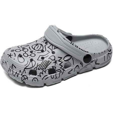 

KAQ Kid s Boys Girls Garden Shoes Cartoon Slides Sandals Clogs Beach Slipper Children Non-Slip Indoor Garden Clogs