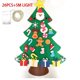 thumbnail image 3 of Kids DIY Felt Christmas Tree Merry Christmas Decorations For Home 2022 Christmas Ornaments Navidad 2023 New Year Gifts Xmas Tree, 3 of 5