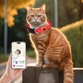 thumbnail image 3 of TIELUTT Support pour Collier de Chien Collier pour Pe Ts Collier de Chien Réfléchissant Collier pour Animaux avec Localisateur Housse de Protection Non Incluse Kimono pour Chat Nourriture pour Chien Douce Petite Couleur de Poils de Chien Nœuds Papillon pour Chiot, 3 of 3