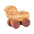 thumbnail image 1 of Carrito de Madera para Niños Xihbxyly Juguete Inercial de Mano para Entrenar Los Músculos Del Bebé, 1 of 2