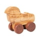 thumbnail image 1 of XWSHYW Juguetes para Niños Pequeños Carro de Madera para Niños, Coche de Juguete Inercial con Mano, Entrenamiento para Bebés, Músculos para Agarrar El Coche de Madera, 1 of 3