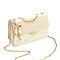thumbnail image 1 of Bolso Bandolera Beige de Cuero PU Yuyangstore para Mujer, 1 of 8