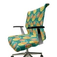 thumbnail image 6 of Ambesonne Gaming Office Chair Cover Stretchable High Back, Retro Colored Gamepad Art, Dark Seafoam Multicolor, 6 of 6