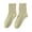 Green, variant on Daily Wear Mid Calf Socks Bundle Featuring Breathable Wicking and Comfort for All Seasons, Beige