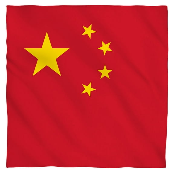 - China Flag - Bandana - 22" x 22"
