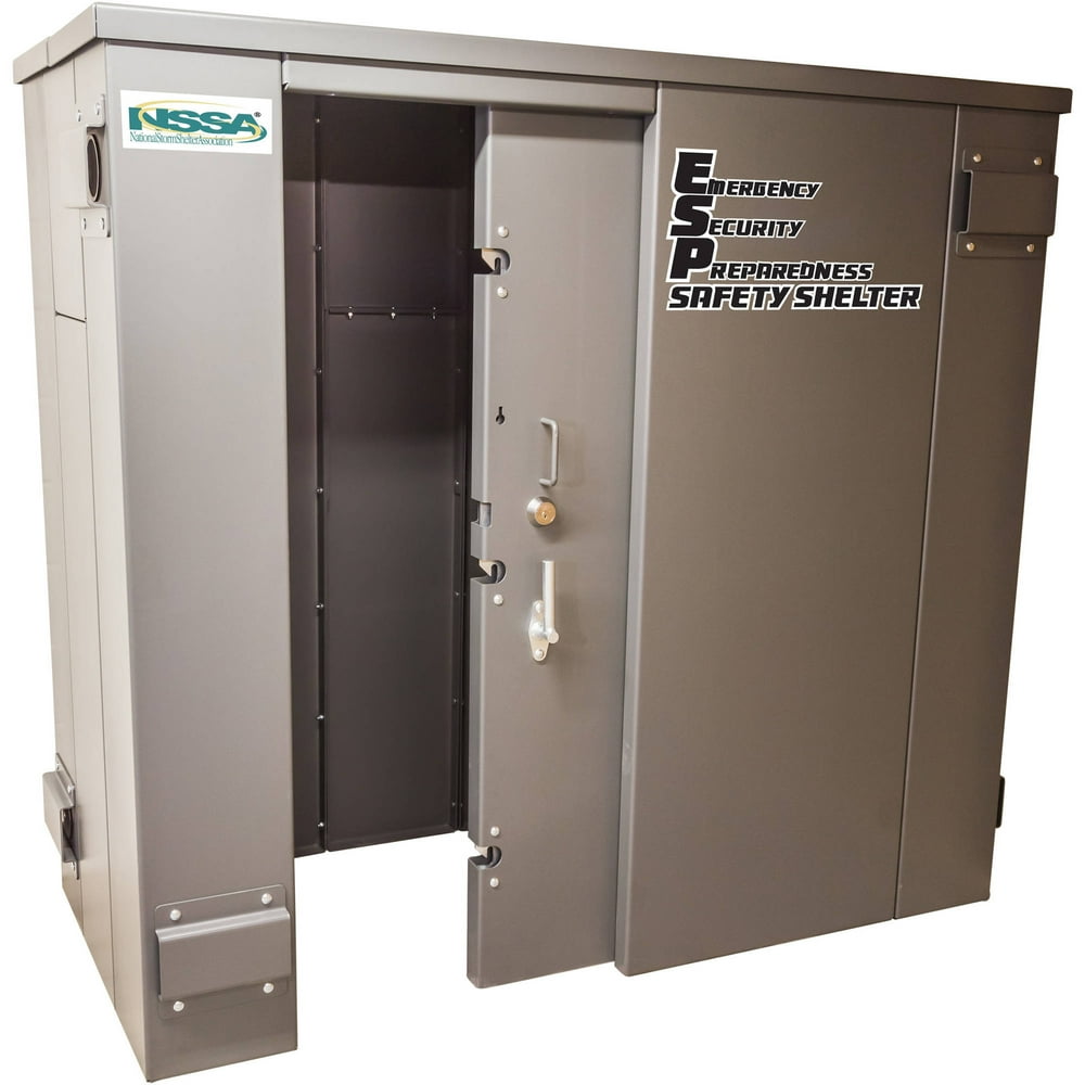 Swisher SR84X039G ESP Storm Shelter, 6 Person Capacity