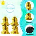 thumbnail image 4 of GASTROPOD 4Pcs Dog Booties,Cooling Breathable Dog Booties and Paw Protectors,Breathable Dog Booties and Paw Protectors,Yellow, 4 of 7