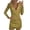 Yellow, variant on Fesfesfes Women Gowns Deep V-Neck Self Cultivation Long Sleeve Bag Hip Slim Elegant Ladies Party Dress or