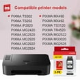 245XL Ink Cartridge Black Replacement for Canon 245 Ink Pixma MX490