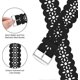 thumbnail image 2 of Correa de silicona compatible con Apple Watch, correa deportiva fina, estrecha, ahuecada y festoneada, correa de repuesto suave., 2 of 4